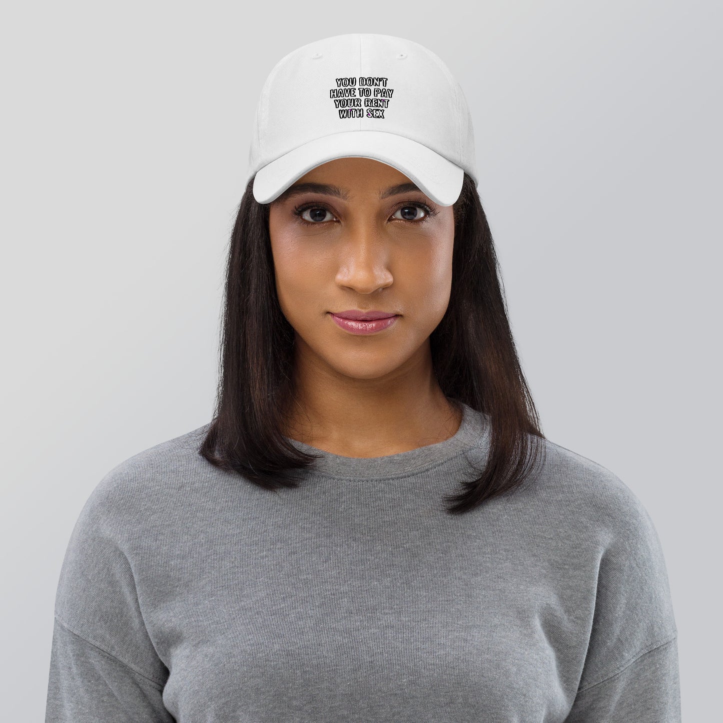 YOU DON'T HAVE TO PAY CAP (WHITE)