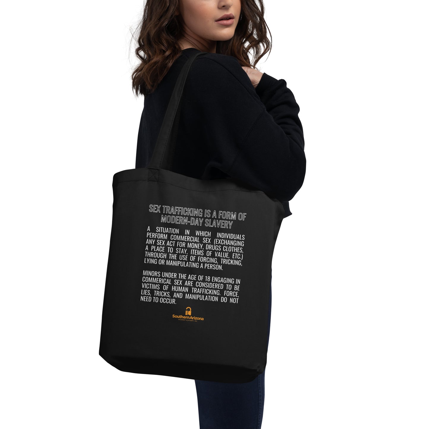 YOU DON'T HAVE TO PAY YOUR RENT TOTE (BLACK)